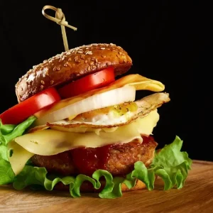 Herb & Cheese Karl Burger