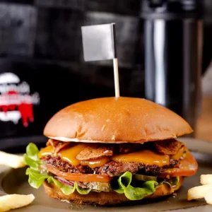 Double Cheese Karl Burger