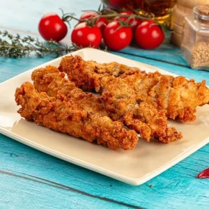 Crispy Fried Chicken Strips (4 Pieces)